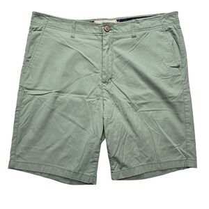 Tailor Vintage Greenwich Slim Fit Stretch Shorts Green Men’s 38